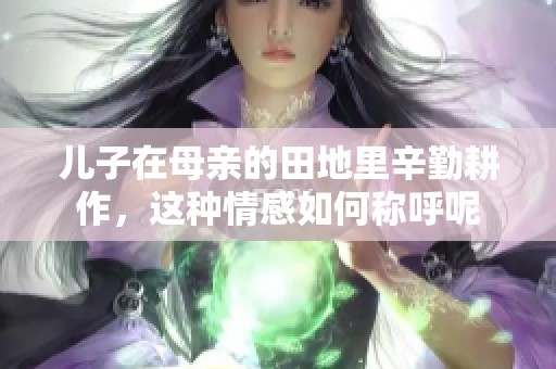 兒子在母親的田地里辛勤耕作，這種情感如何稱(chēng)呼呢