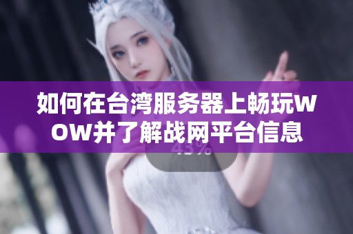 如何在臺灣服務(wù)器上暢玩WOW并了解戰(zhàn)網(wǎng)平臺信息